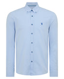 blue mens shirt