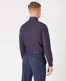 Men's Plain Navy Shirt