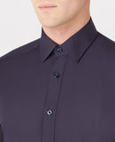 Remus Men's Plain Navy Shirt