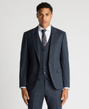 Remus  navy light check navy suit