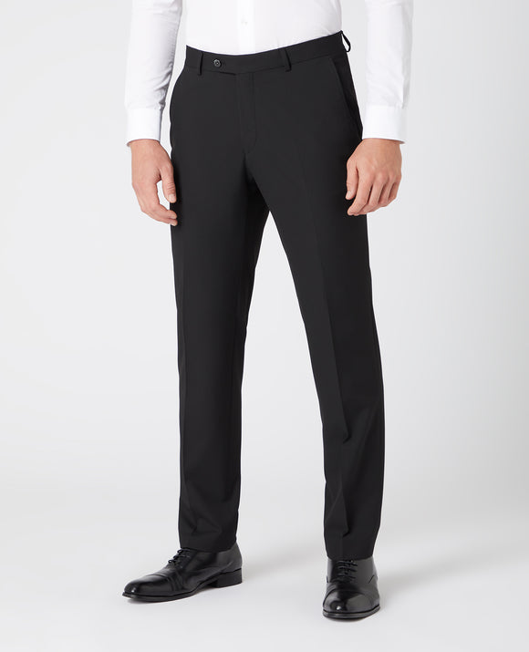 Phillips Menswear Formal Black Trousers