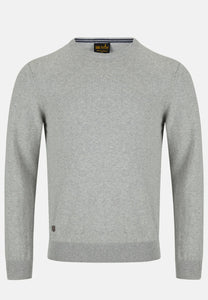 6th sense cash crew neck grey sweater