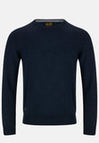 Men's Cash Crew Neck Dark Navy Jumper