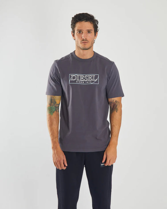 Phillipsmenswear diesel bennet pluto grey Tee