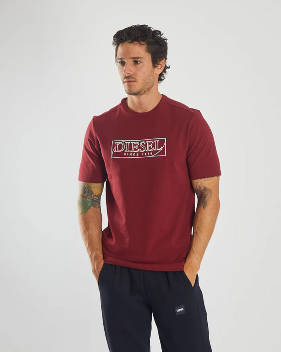 Diesel Tee Bennet Red Plasma