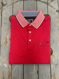 phillips menswear mens red polo shirt