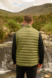 Men's gilet khaki