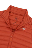 Men's burnt orange gilet