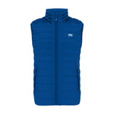 Men's mac in a sac sapphire blue gilet