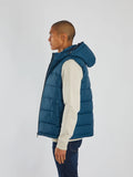 Men's Diesel Gilet with Hood