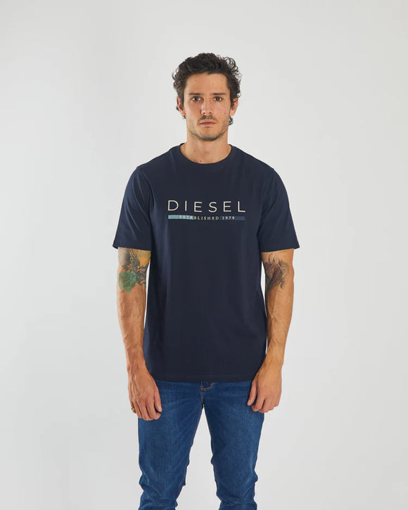 Diesel Navy tee