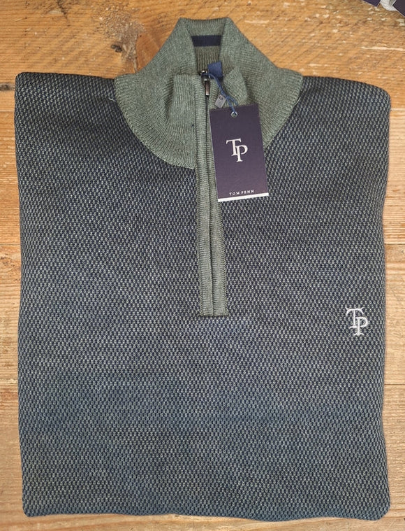 Phillipsmenswear tom penn 1/4 zip jumper