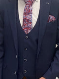 mens navy suit